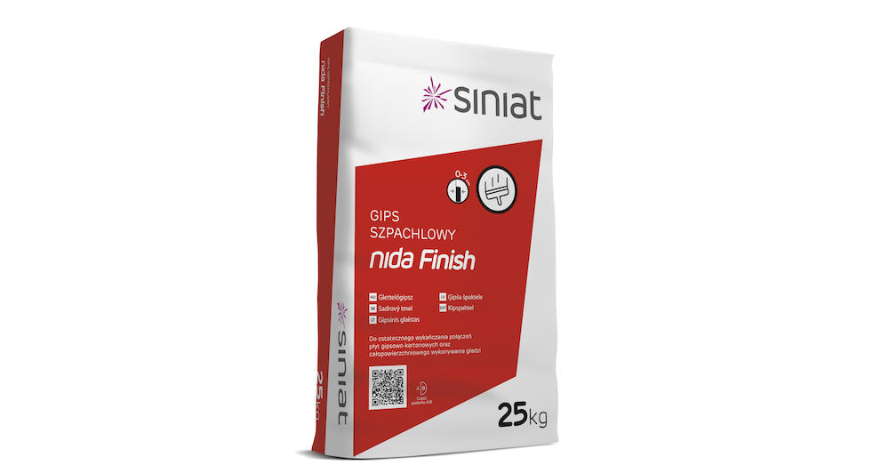 GLETTELŐ GIPSZ Nida Finish